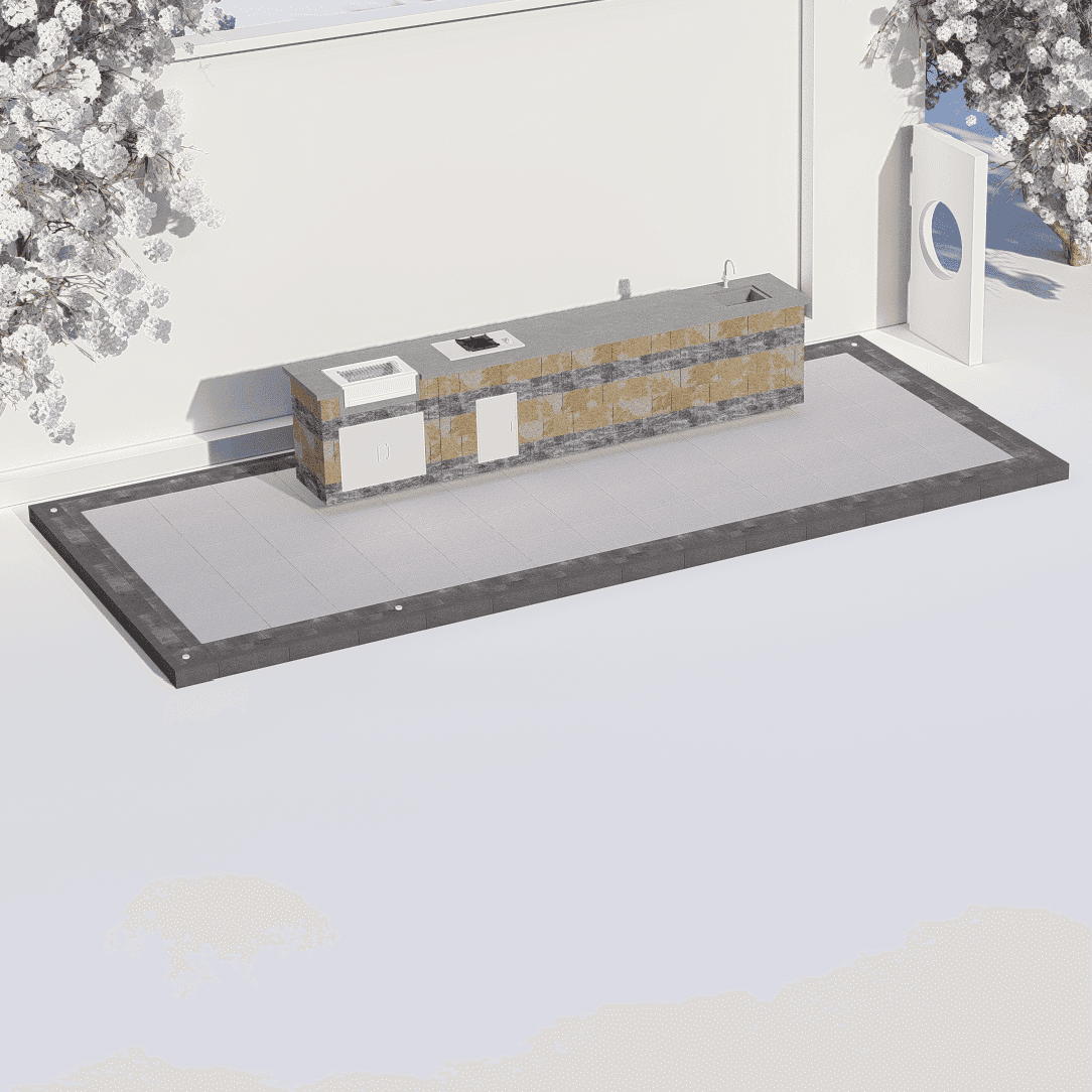 Outdoor Kitchen 4041 - 8.40 x 3.70 m